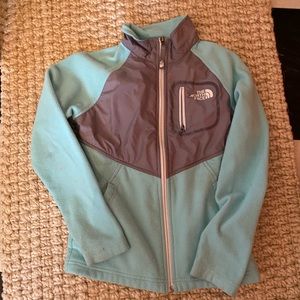 North Face Girls Fleece 👧🏼 Mint green Size M